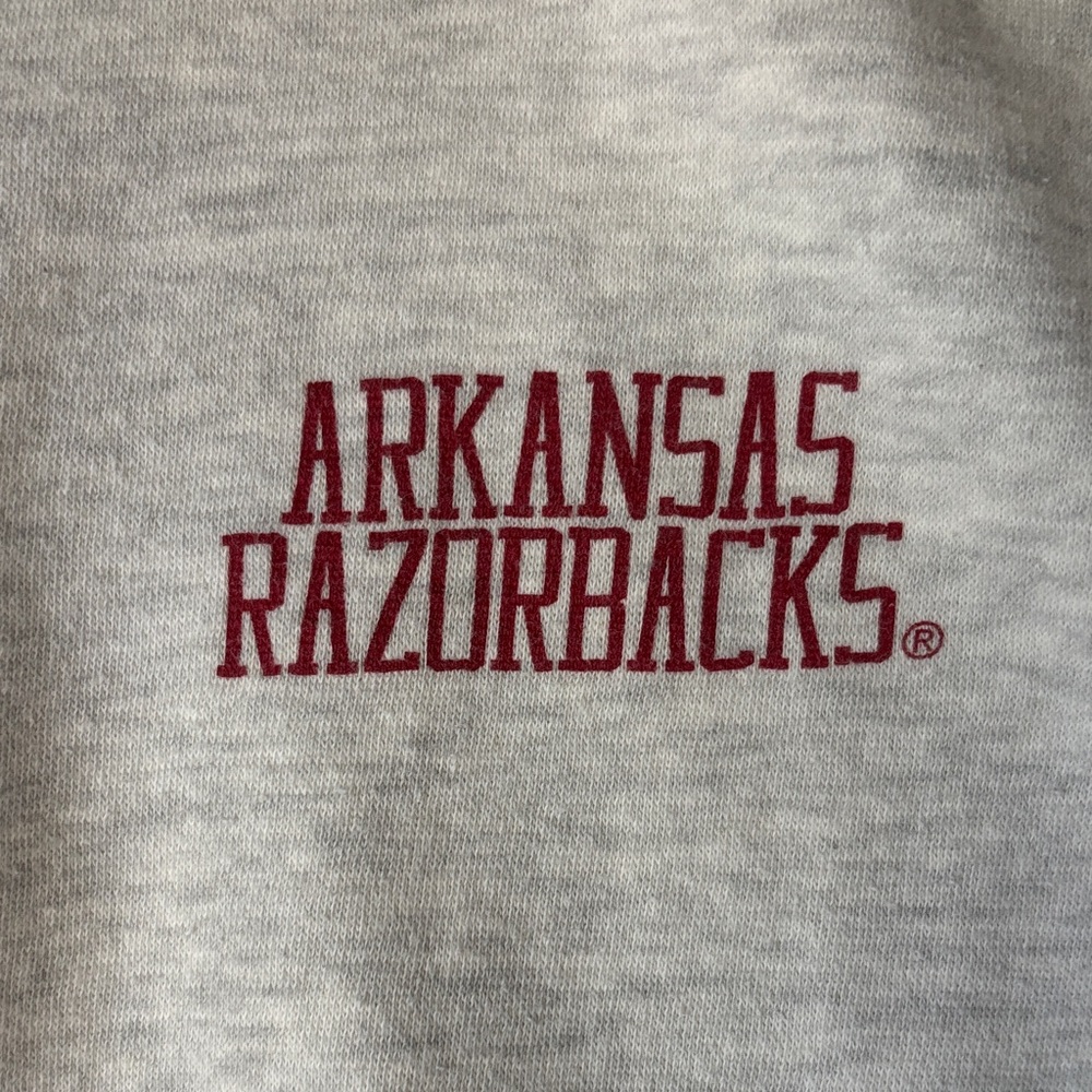 Arkansas Razorbacks 1/4 Zip Sweatshirt - Picture 3 of 5